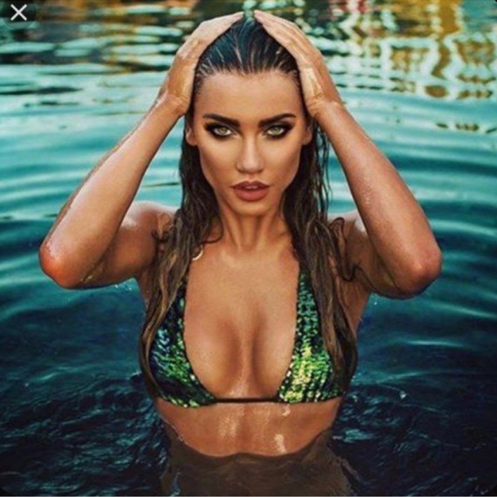 Nwt Beach Bunny Siren Song Green Ombr Xl Set